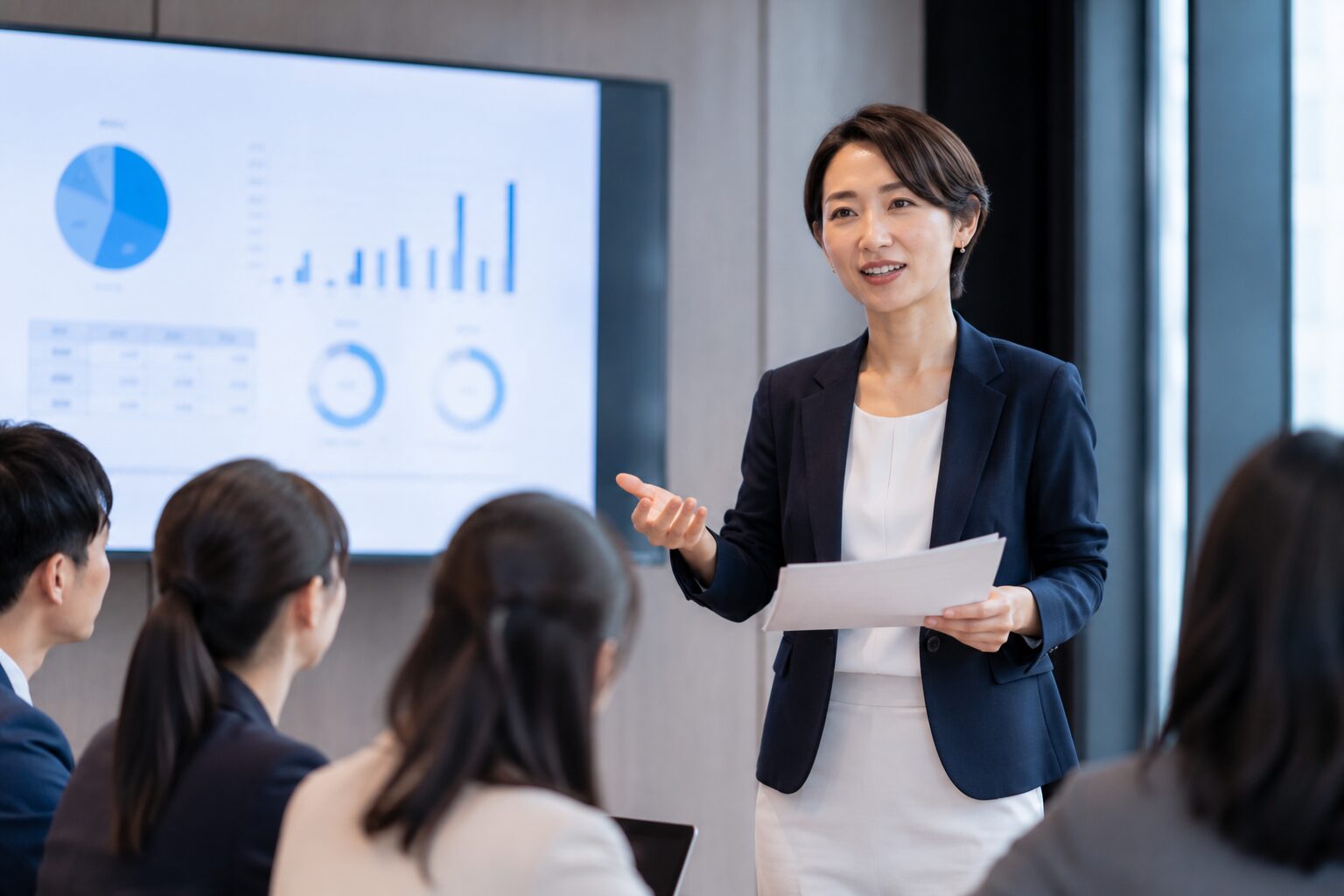 事業会社でDX推進・PJT運営の経験を語るビジネスパーソン