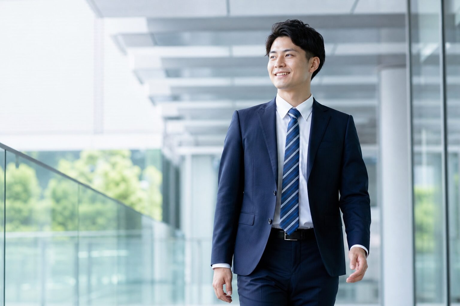 転職活動を前向きに進めるビジネスパーソン