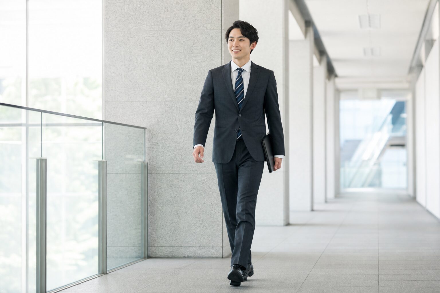 転職活動を前向きに進めるビジネスパーソン