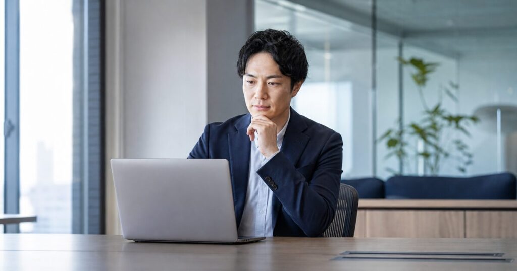 リクルートエージェントのIT転職活用法を考えるビジネスパーソン